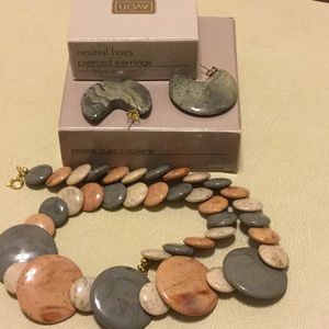 Earring and Necklace